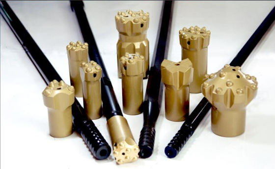 Lỗ khoan có thanh khoan R32 / R38 / T38 / T45 / T51 cho máy khoan đá