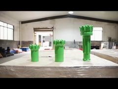 Tungsten Carbide DTH Drill Bit với công cụ khoan DTH áp suất không khí cao / trung bình / thấp